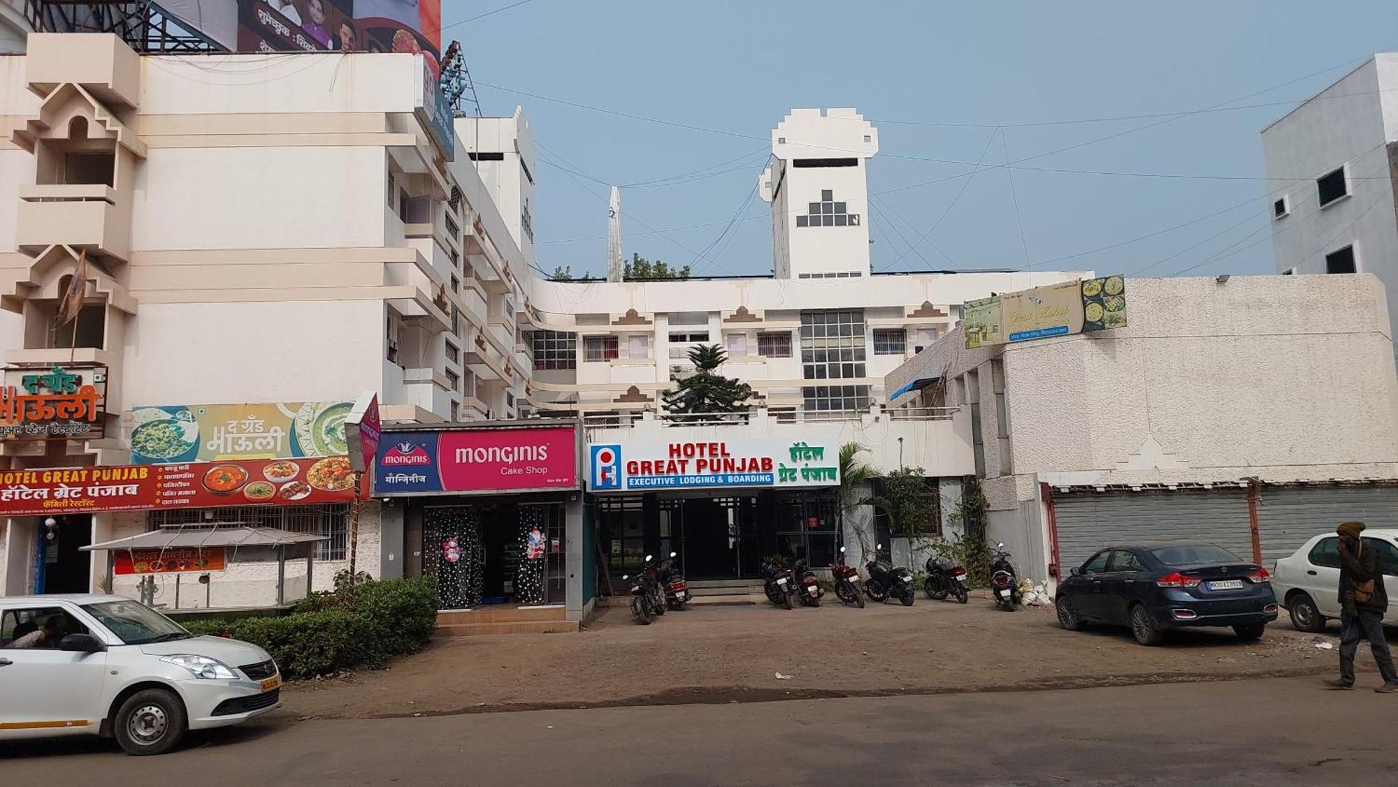 Hotel Great Punjab Aurangabad  Zewnętrze zdjęcie